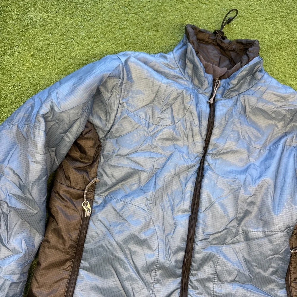 Mountain Hardwear Primaloft Women's Jacket Full Zip Blue Black Size‎ 6